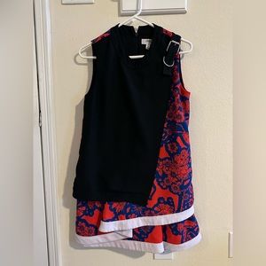 Carven Layered Mini Dress